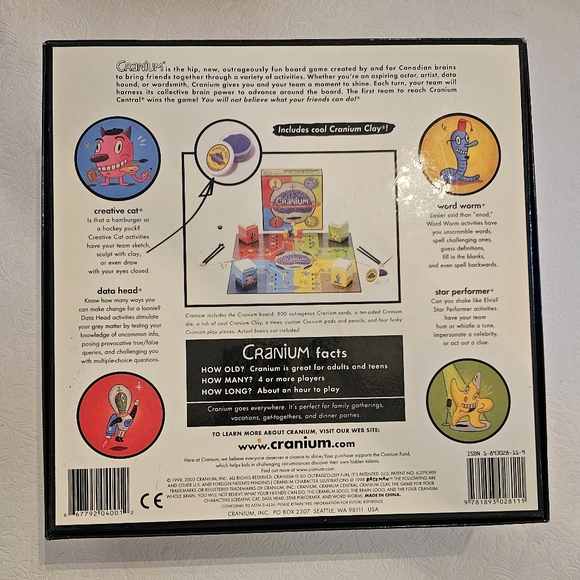 Cranium Board Game - Canadian Edition - Picture 3 of 3